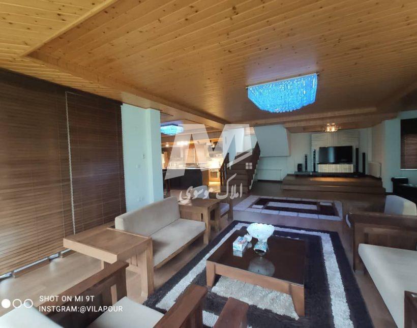 خرید ویلا در نوشهر چلک ۵۰۰ متری شهرک برند مبله با مدارک | ۵۰۰ متر