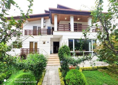 خرید ویلا در نوشهر چلک ۵۰۰ متری شهرک برند مبله با مدارک | ۵۰۰ متر