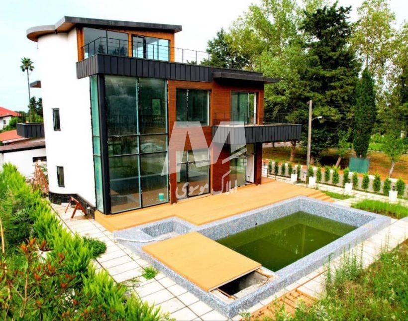 خرید ویلا در رویان ۱۰۰۰ متری شهرک هکتاری با استخر | ۱۰۰۰ متر