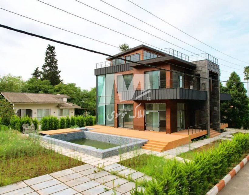 خرید ویلا در رویان ۱۰۰۰ متری شهرک هکتاری با استخر | ۱۰۰۰ متر