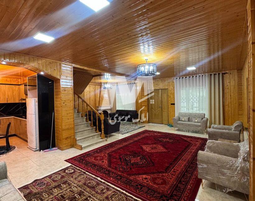 خرید ویلا باغ ۲۸۰ متری سند تک برگ نعمت آباد چمستان | ۲۸۰ متر