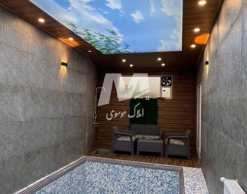 خرید ویلا هوشمند استخر داخلی در شهربند چمستان | ۳۴۰ متر