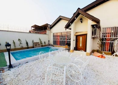 خرید ویلا باغ ۴۰۰ متری سند دار آهودشت چمستان مدرن | ۴۰۰ متر