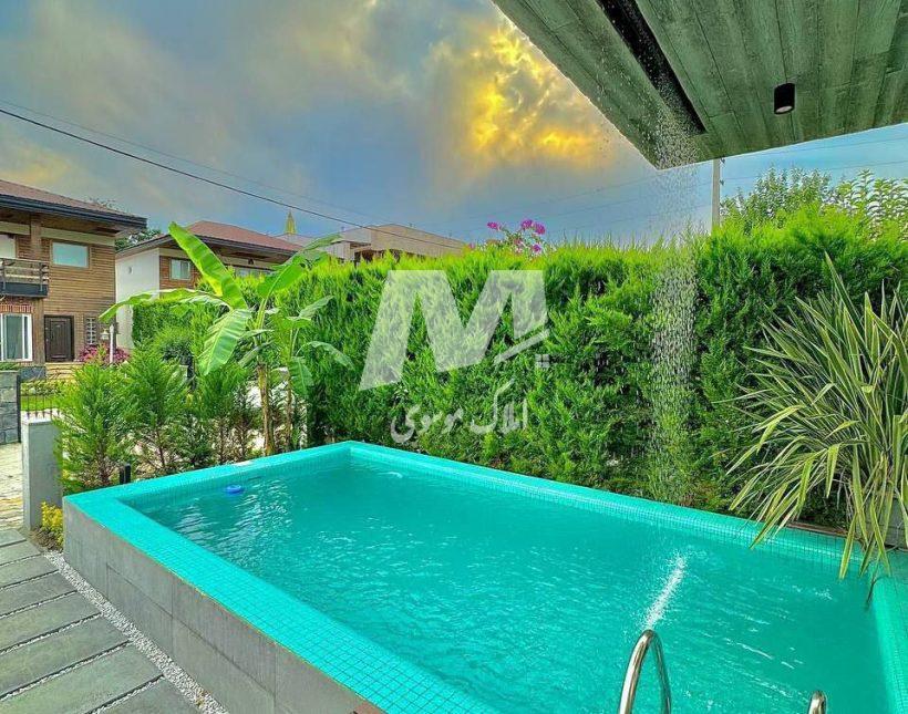 خرید ویلا 250 متری با سند تک برگ شهرکی ویو جنگلی | 250 متر