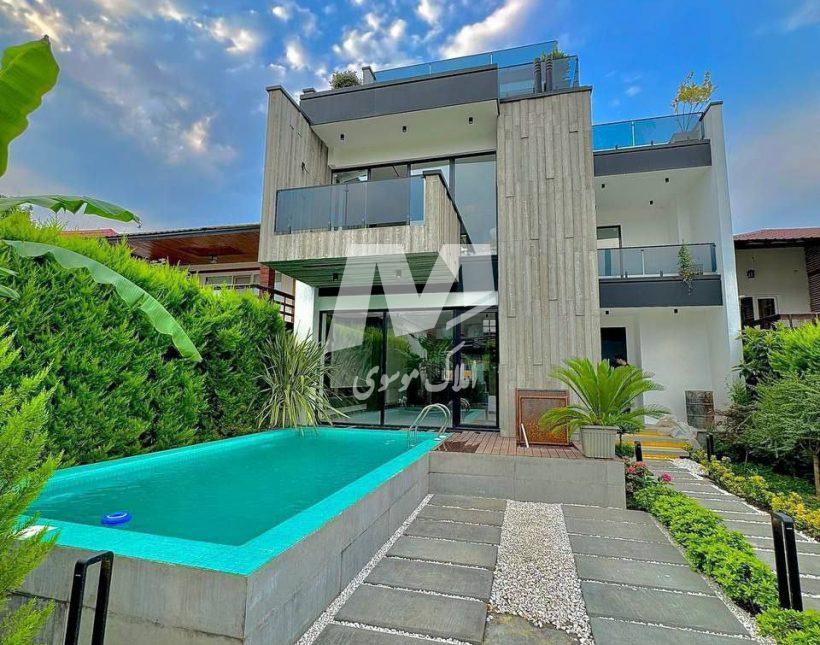 خرید ویلا 250 متری با سند تک برگ شهرکی ویو جنگلی | 250 متر