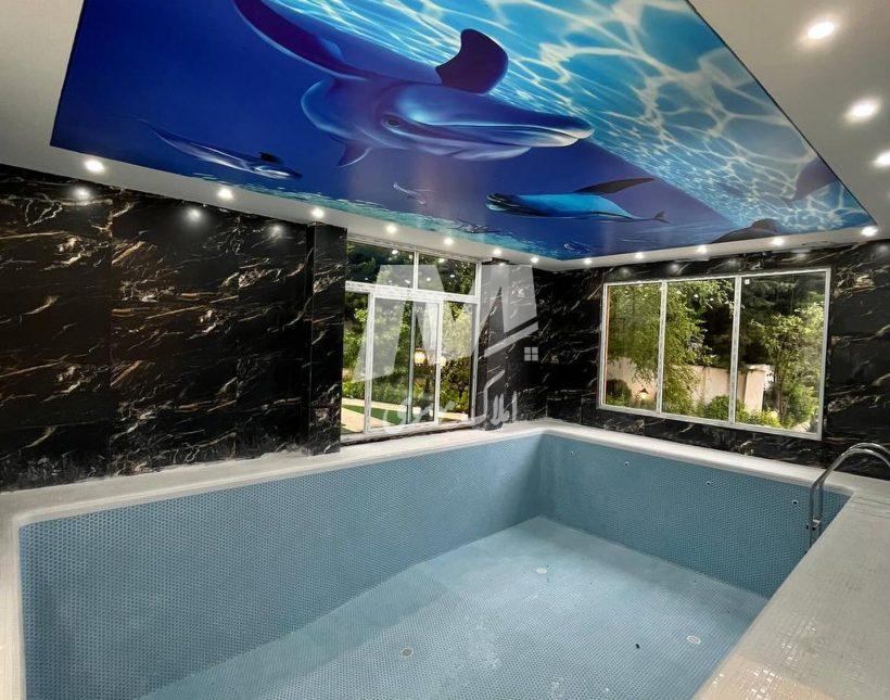 فروش باغ ویلای مدرن ۵۰۰ متری استخر داخلی شهرکی سعادت‌آباد | ۵۰۰ متر