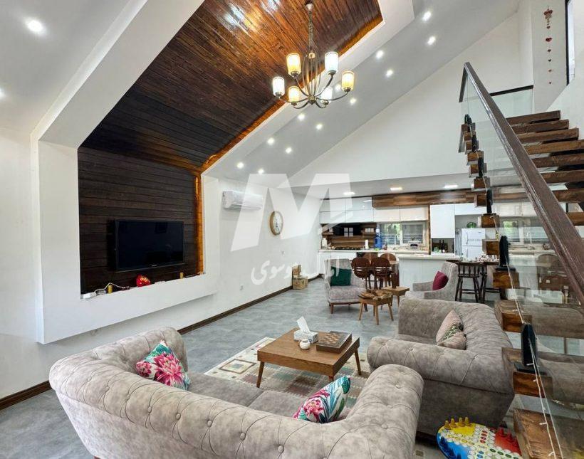 خرید ویلا پیلوت مبله ۲۵۰ متری در جاده دریا چمستان | ۲۵۰ متر