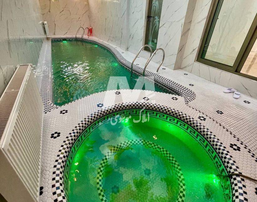 خرید کاخ ویلای ۵۰۰ متری ۵ خواب با استخر در سعادت‌آباد چمستان | ۵۰۰ متر