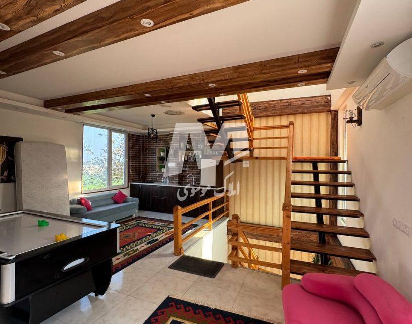 خرید ویلای مدرن ۳۰۰ متری مبله شهرکی در چمستان نعمت آباد | ۳۰۰ متر