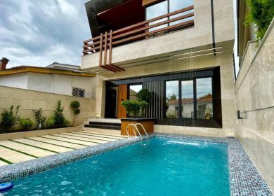 خرید ویلا در نور با استخر جکوزی و روف | ۲۵۰ متر