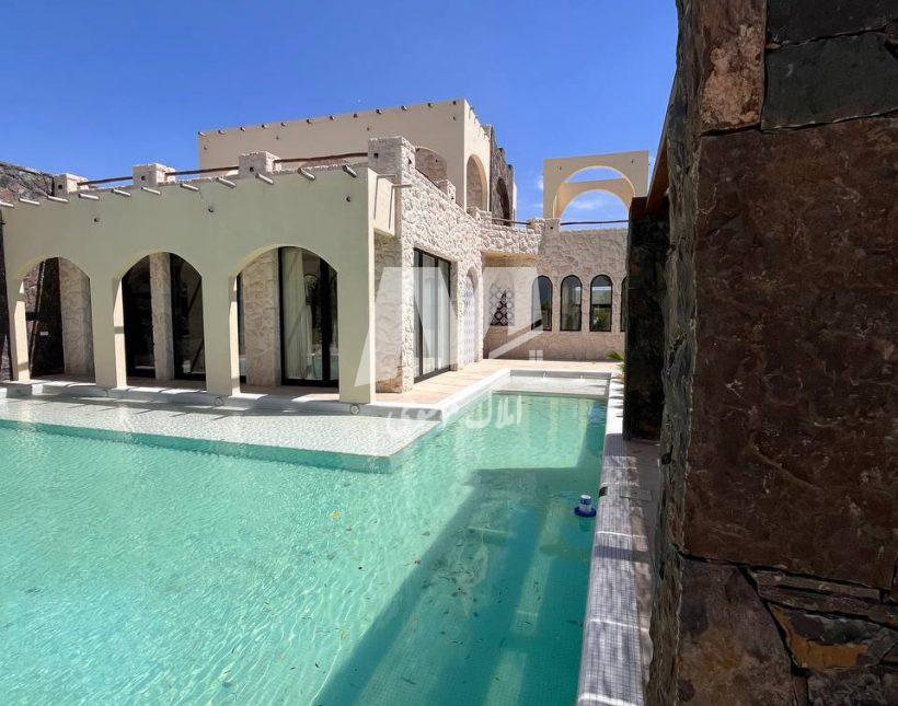 خرید ویلا باغ ۸۰۰ متری مراکشی داخل شهرک نعمت آباد چمستان | ۸۰۰ متر