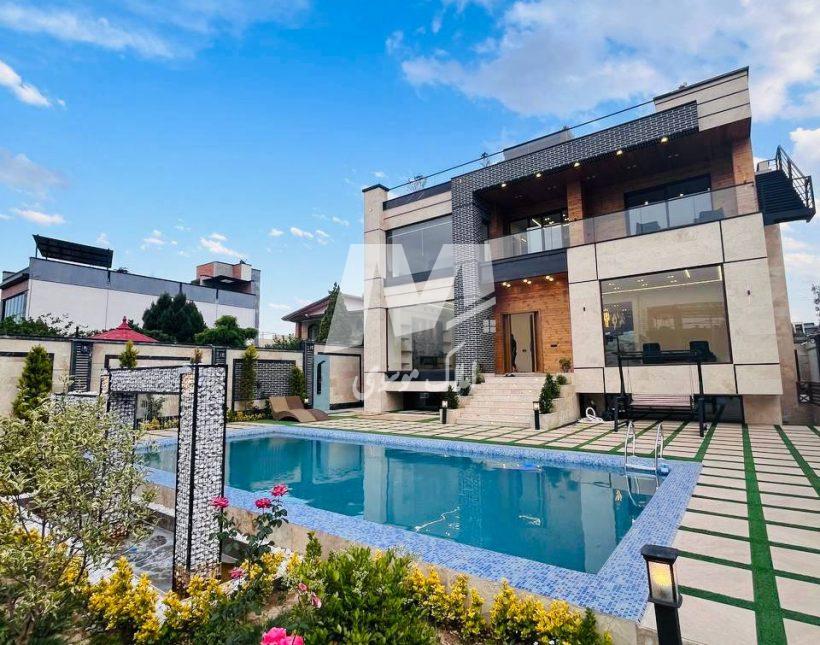 خرید ویلا باغ دوبلکس ۵۰۰ متری زمین چمستان آهودشت | ۵۰۰ متر