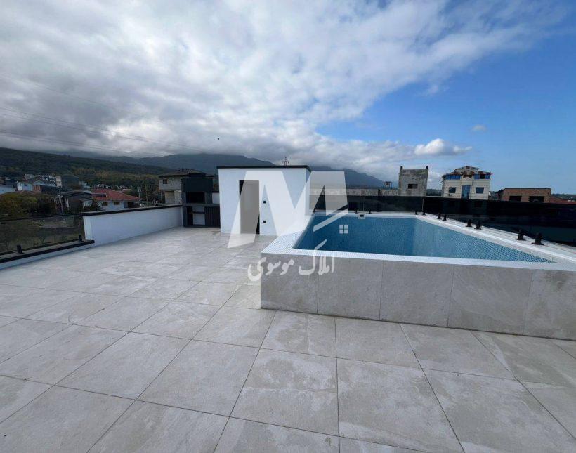 خرید ویلا داخل شهرک جنگلی فرنیش کامل مدرن ونوش | ۳۱۲ متر