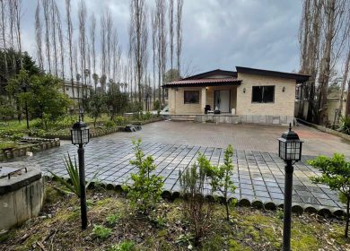 خرید ویلا باغ ۵۱۰ متری سند دار جنگلی مستقل سیسنگان نوشهر | ۵۱۰ متر