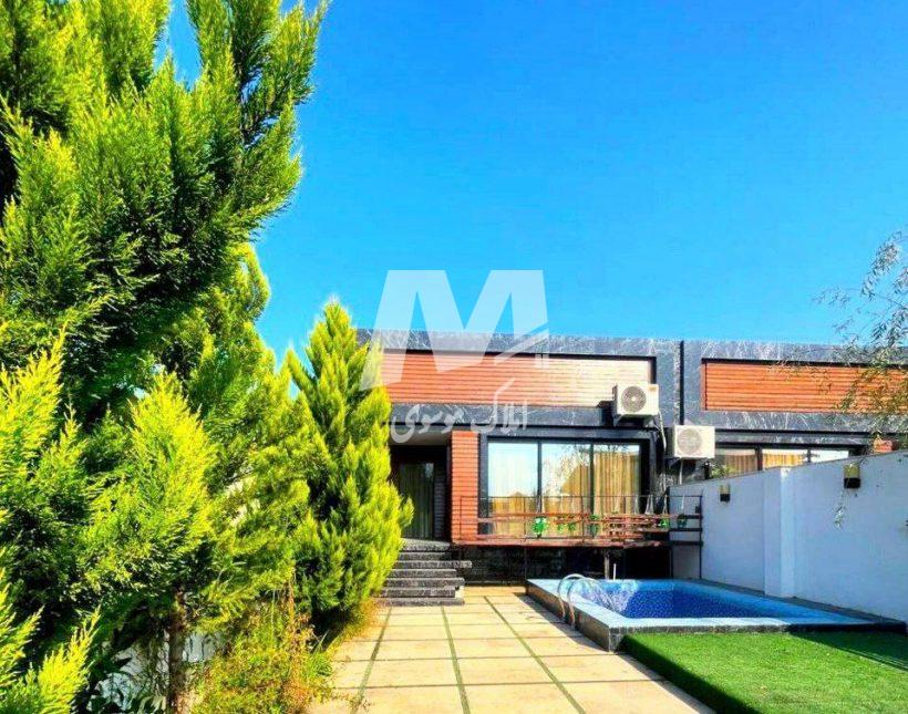 فروش باغ ویلا فلت مبله کامل استخردار داخل شهرک با سند | 200 متر