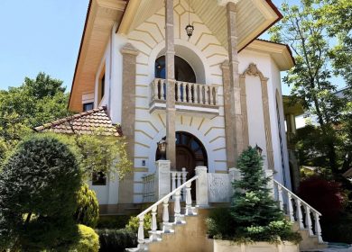 خرید ویلای نما انگلیسی 1100 متری همراه با استخر | 1100 متر