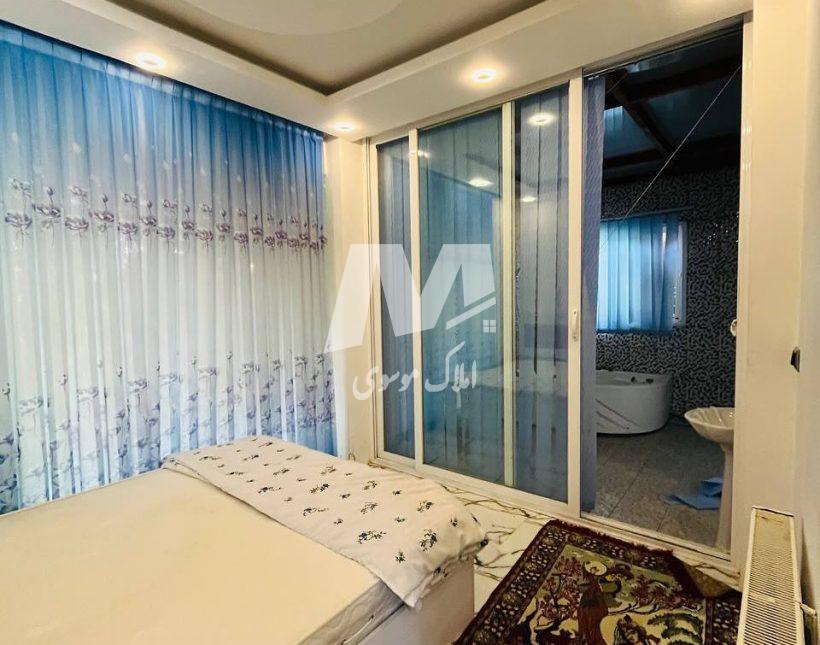 خرید باغ ویلای ۶۰۰ متری قطعه ۱ استخر داخلی مبله در چمستان جوربند | ۶۰۰ متر