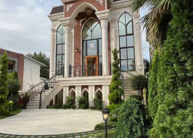 فروش کاخ ویلای نما انگلیسی 520 متری شهرک برند سعادت آباد | 320 متر