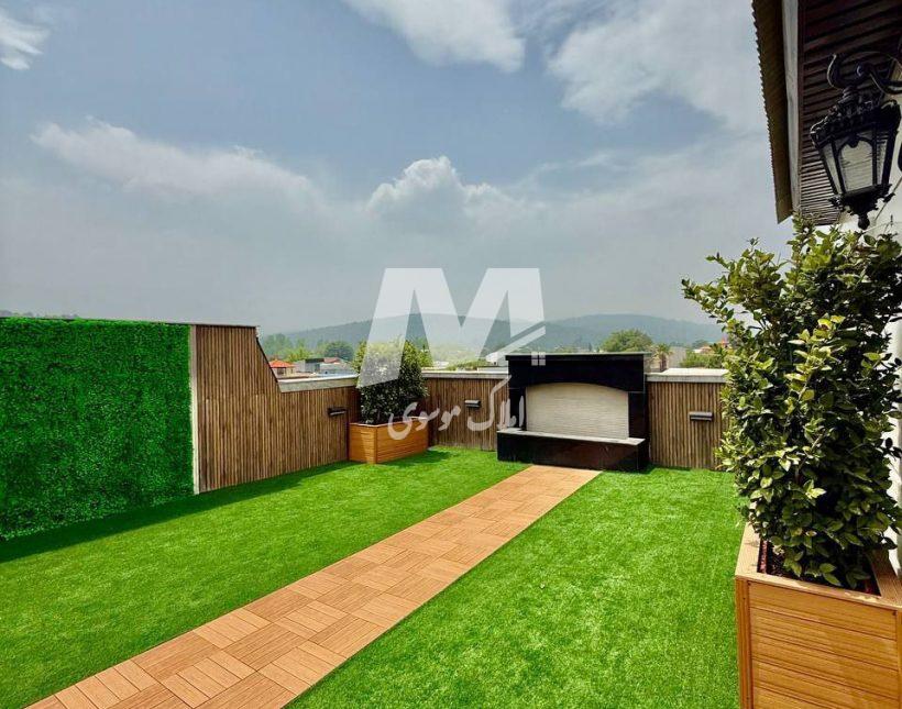 فروش کاخ ویلای نما انگلیسی 520 متری شهرک برند سعادت آباد | 320 متر