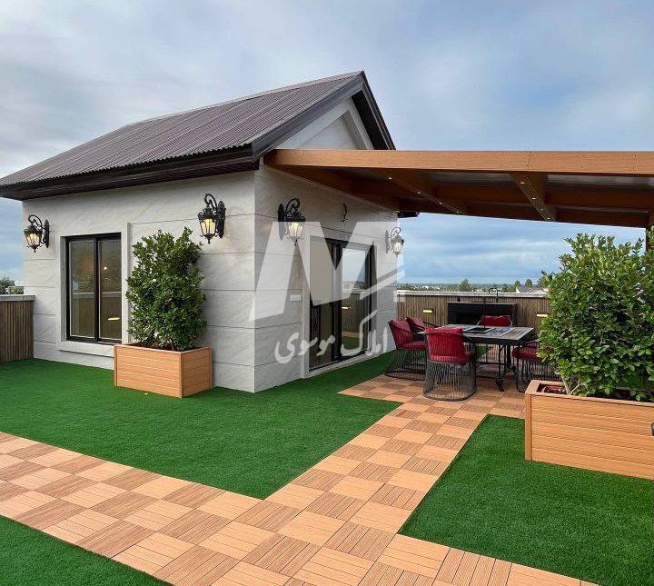 فروش کاخ ویلای نما انگلیسی 520 متری شهرک برند سعادت آباد | 320 متر