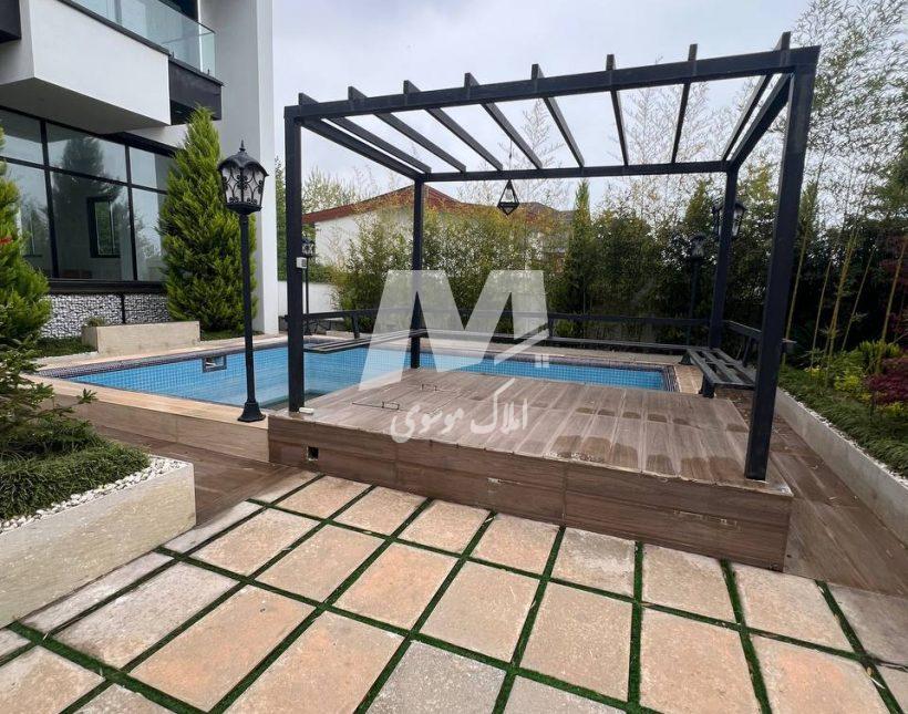 خرید ویلا مدرن ۵۰۰ متری با استخر در چلک نوشهر | ۵۰۰ متر