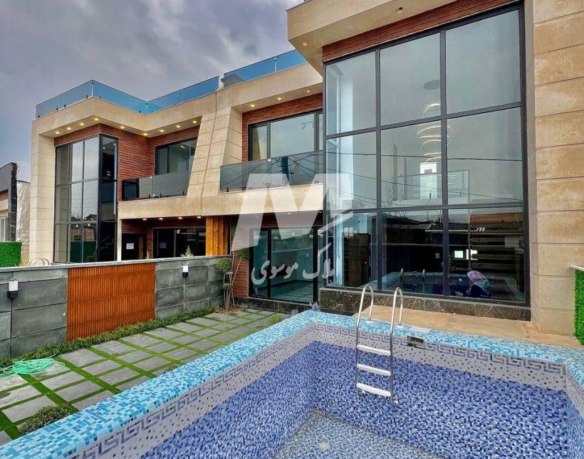 خرید ویلا روف دار سند دار ۲۳۰ متری اقساطی آهودشت چمستان | ۲۳۰ متر