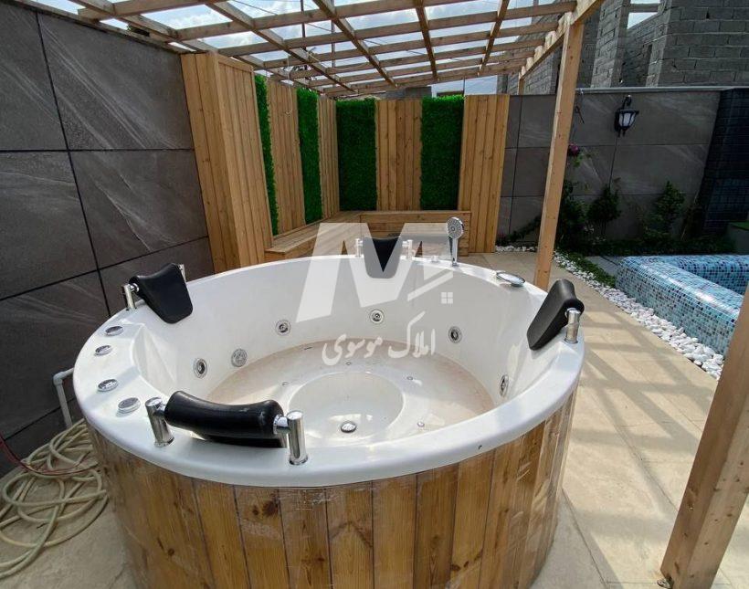 خرید ویلا۳۰۰ متری با استخر و جکوزی در مغانده چمستان | ۳۰۰ متر