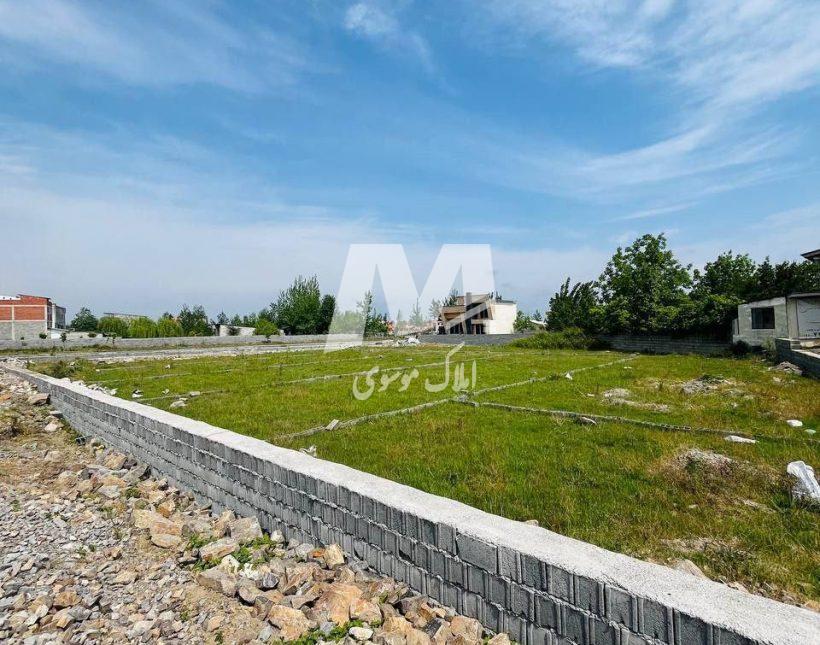 فروش زمین شهرکی با گیت نگهبانی سند تک برگ قطعات دلخواه | 140 متر