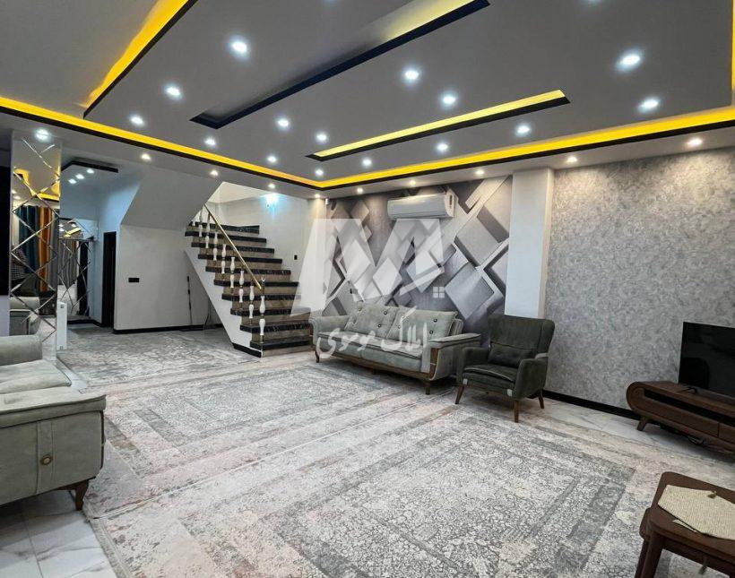 خرید باغ ویلای ۳۵۰ متری شهرکی مبله در چمستان نعمت‌آباد | ۳۵۰ متر