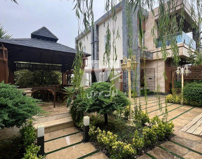 خرید باغ ویلای ۳۵۰ متری شهرکی مبله در چمستان نعمت‌آباد | ۳۵۰ متر