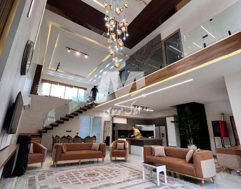 خرید ویلا ۴ خواب و استخر داخلی در کیابسر چمستان | ۳۵۰ متر