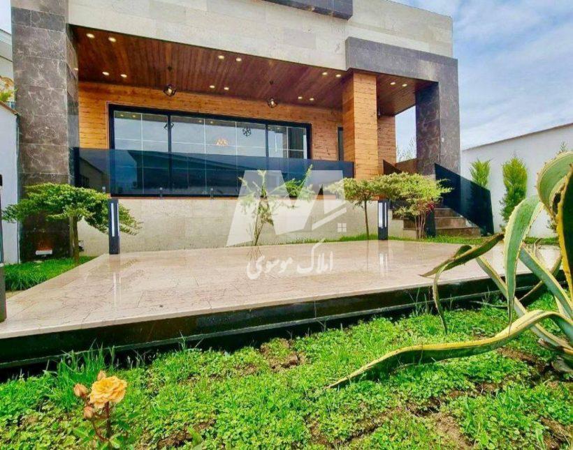 خرید ویلا استخر داخلی پیلوت ۲۳۰ متری در سالده چمستان | ۲۳۰ متر