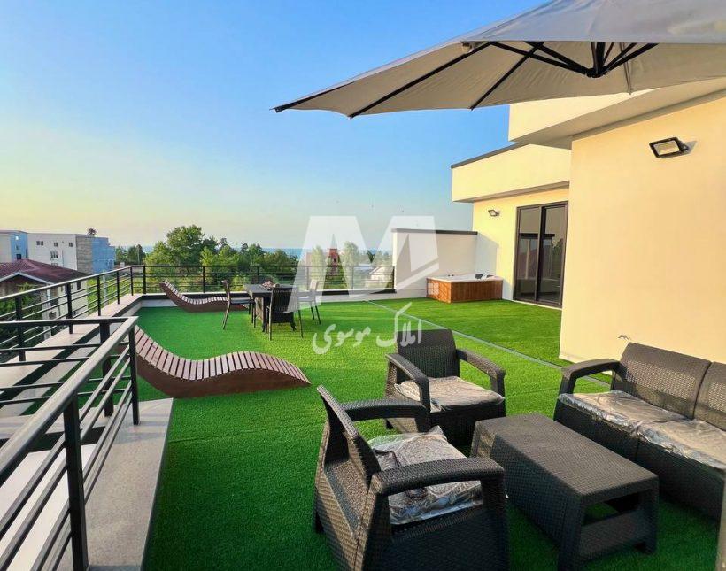 خرید ویلا با استخر روف و مبله در همصفا چمستان | ۳۰۰ متر