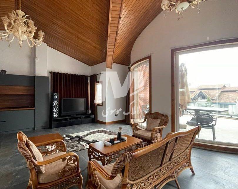 خرید ویلا تریپلکس نوشهر شهرکی سند دار با حمام ترکی | 455 متر