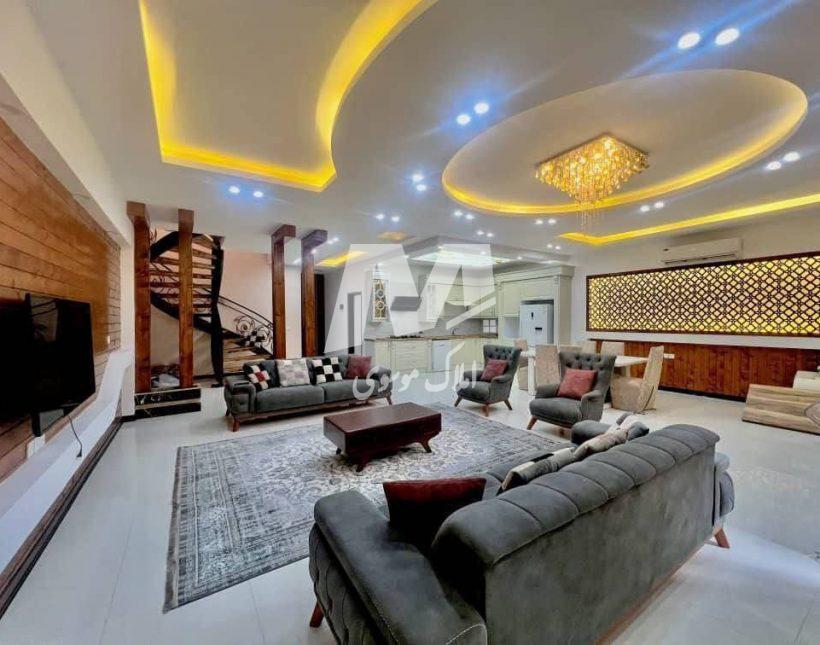 خرید ویلا باغ دوبلکس 300 متری مبله کامل جاده دریا چمستان | 300 متر