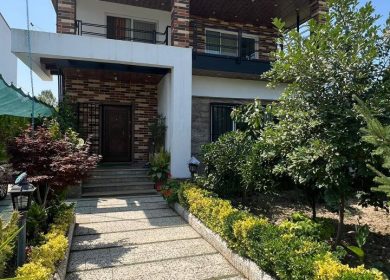 خرید ویلا باغ 400 متری مهندسی ساز منطقه امیررود نوشهر | 350 متر