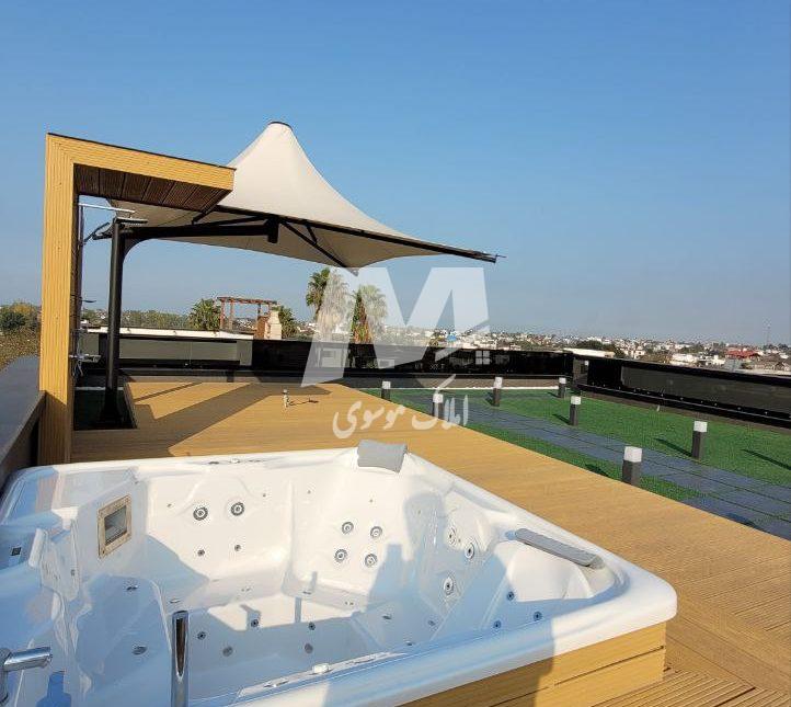 خرید ویلا باغ 400 متری مهندسی ساز منطقه امیررود نوشهر | 350 متر