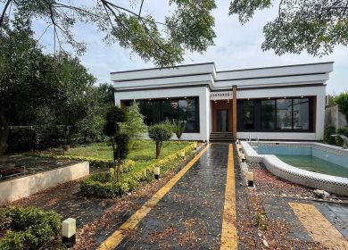 خرید ویلا باغ مدرن ۴۰۰ متری در بنفشه ده چمستان | ۴۰۰ متر