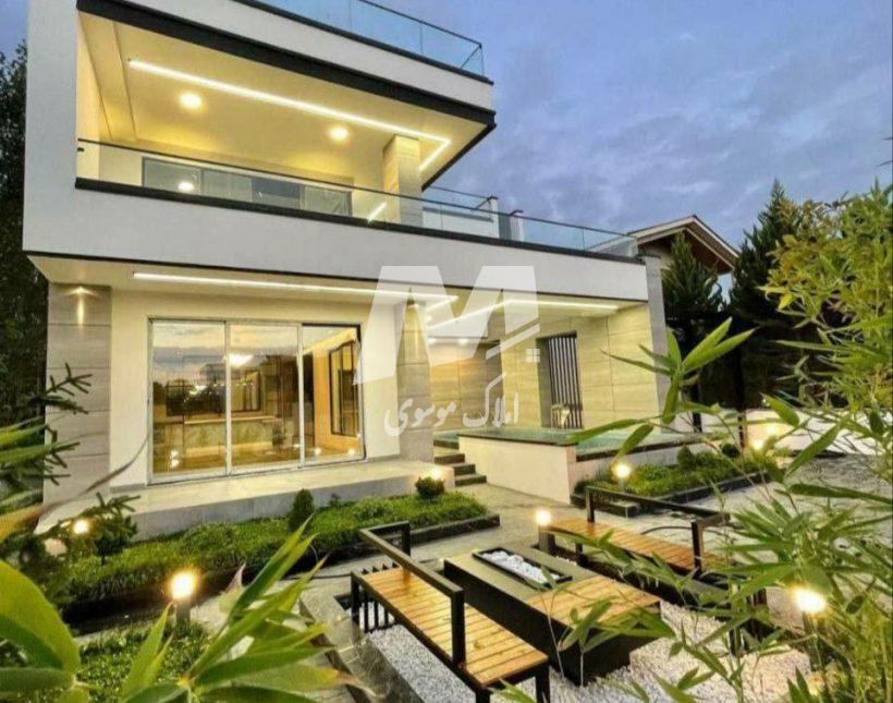 خرید ویلا لوکس و هوشمند ۲۶۰ متری در امیرآباد چمستان | ۲۶۰ متر