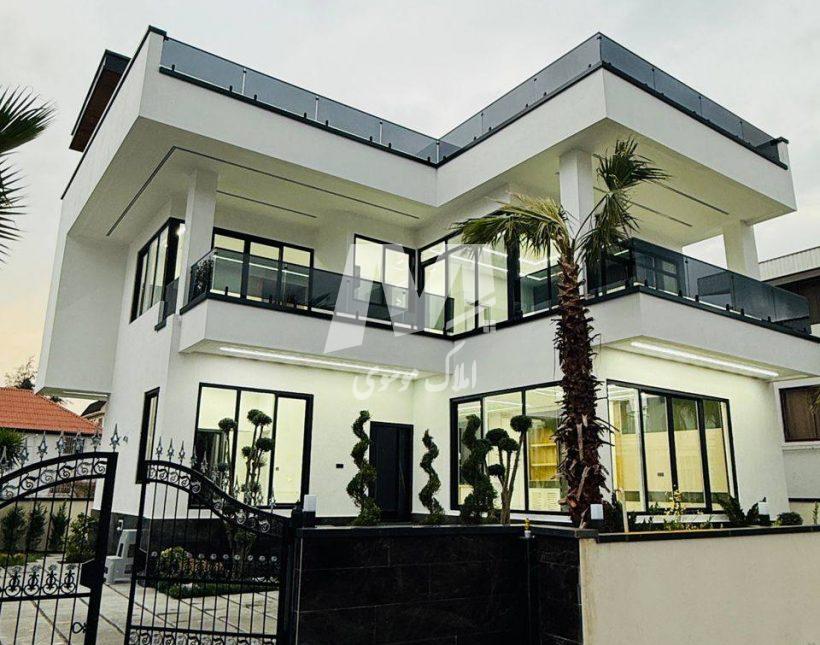 خرید ویلا مدرن با متریال درجه یک 400 متری خط ساحلی نوشهر | 400 متر