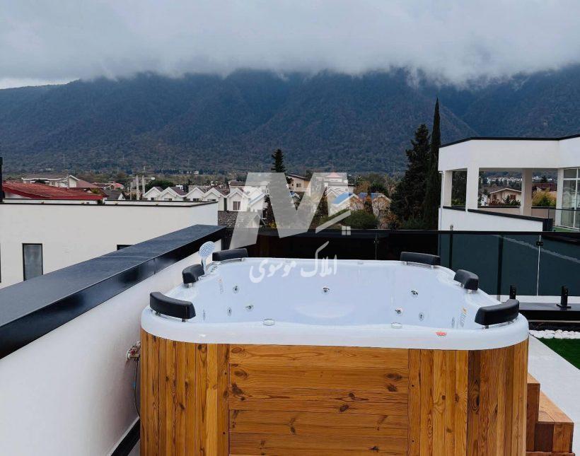 خرید ویلا مدرن با متریال درجه یک 400 متری خط ساحلی نوشهر | 400 متر