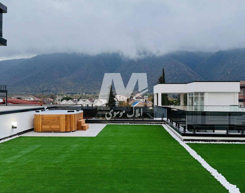 خرید ویلا مدرن با متریال درجه یک 400 متری خط ساحلی نوشهر | 400 متر