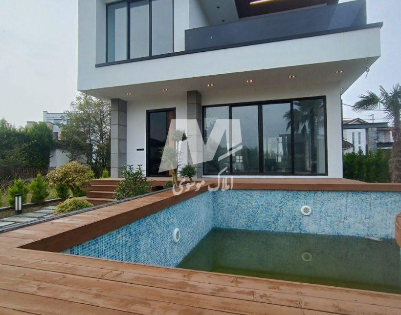 خرید ویلا لوکس ۴۲۰ متری سند دار در آهودشت چمستان | ۴۲۰ متر