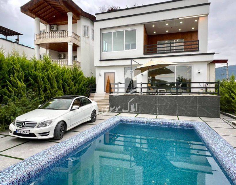 خرید ویلا ۴۰۰ متری استخردار مبله کامل نوشهر | ۴۰۰ متر