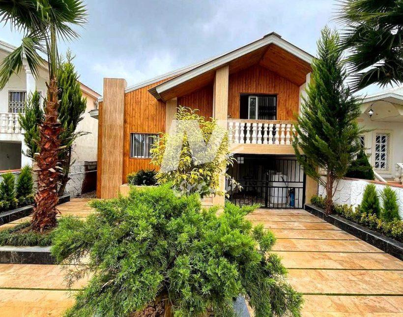 فروش ویلا باغ نیم پیلوت مدرن مدارک کامل شهرکی چمستان | 220 متر