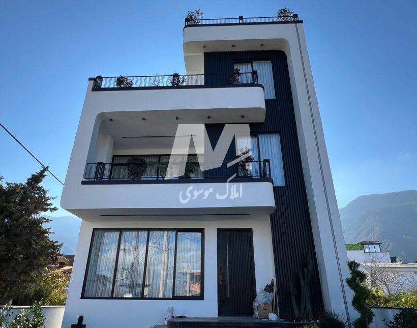 خرید ویلا مدرن تریبکلس منطقه برند چلندر نوشهر | 300 متر