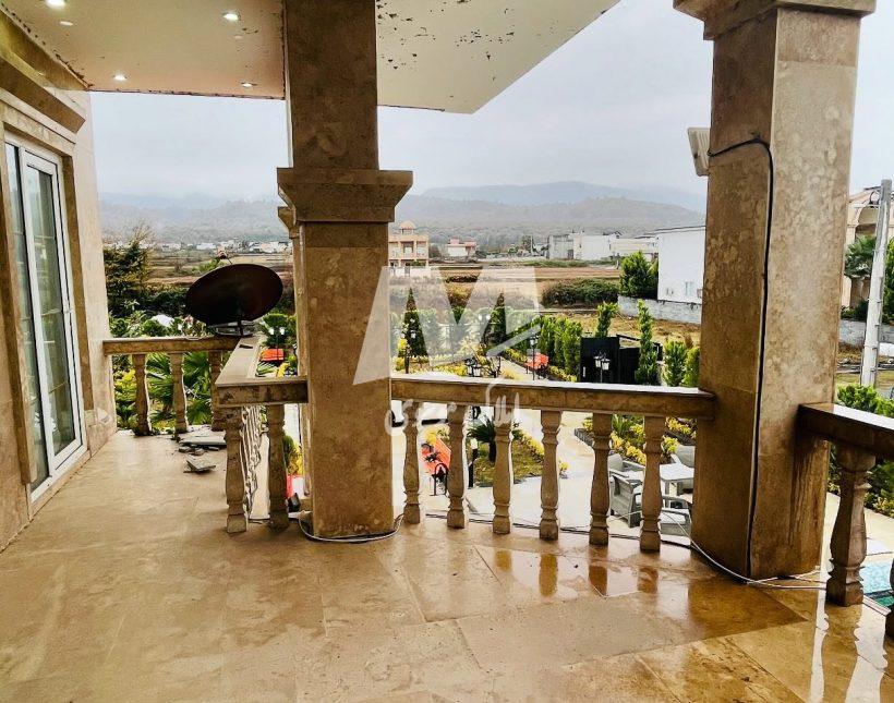 خرید باغ ویلای ۶۰۰ متری استخر روباز شهرکی در سعادت‌آباد چمستان | ۶۰۰ متر