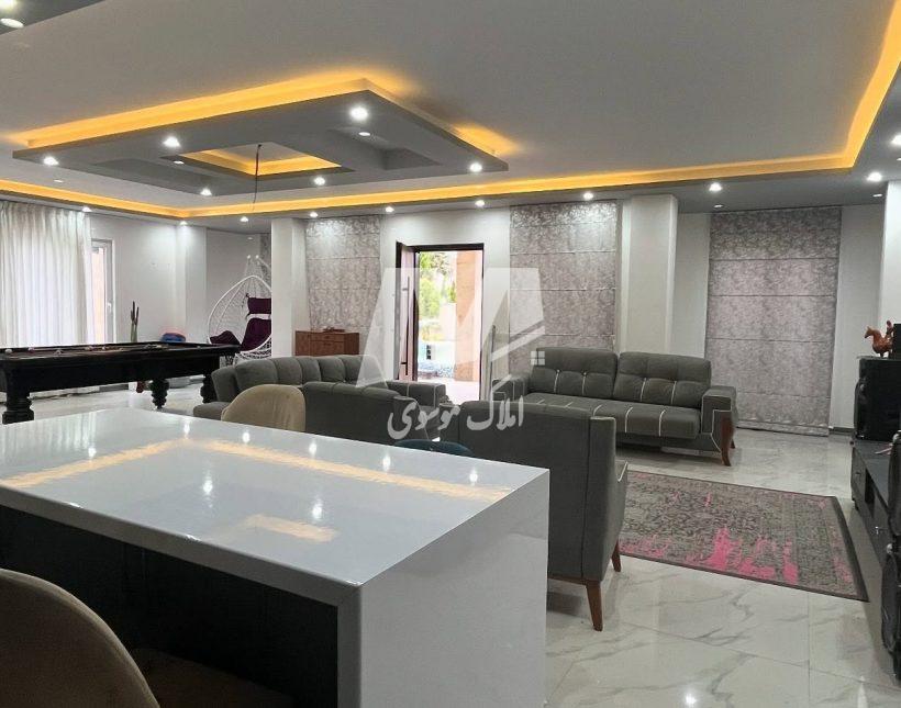 خرید باغ ویلای ۶۰۰ متری استخر روباز شهرکی در سعادت‌آباد چمستان | ۶۰۰ متر