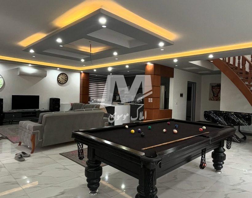 خرید باغ ویلای ۶۰۰ متری استخر روباز شهرکی در سعادت‌آباد چمستان | ۶۰۰ متر