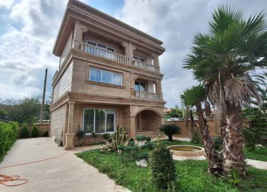 خرید ویلا تریبلکس ۴۰۰ متری با آسانسور در عبدالله آباد چمستان | ۴۰۰ متر